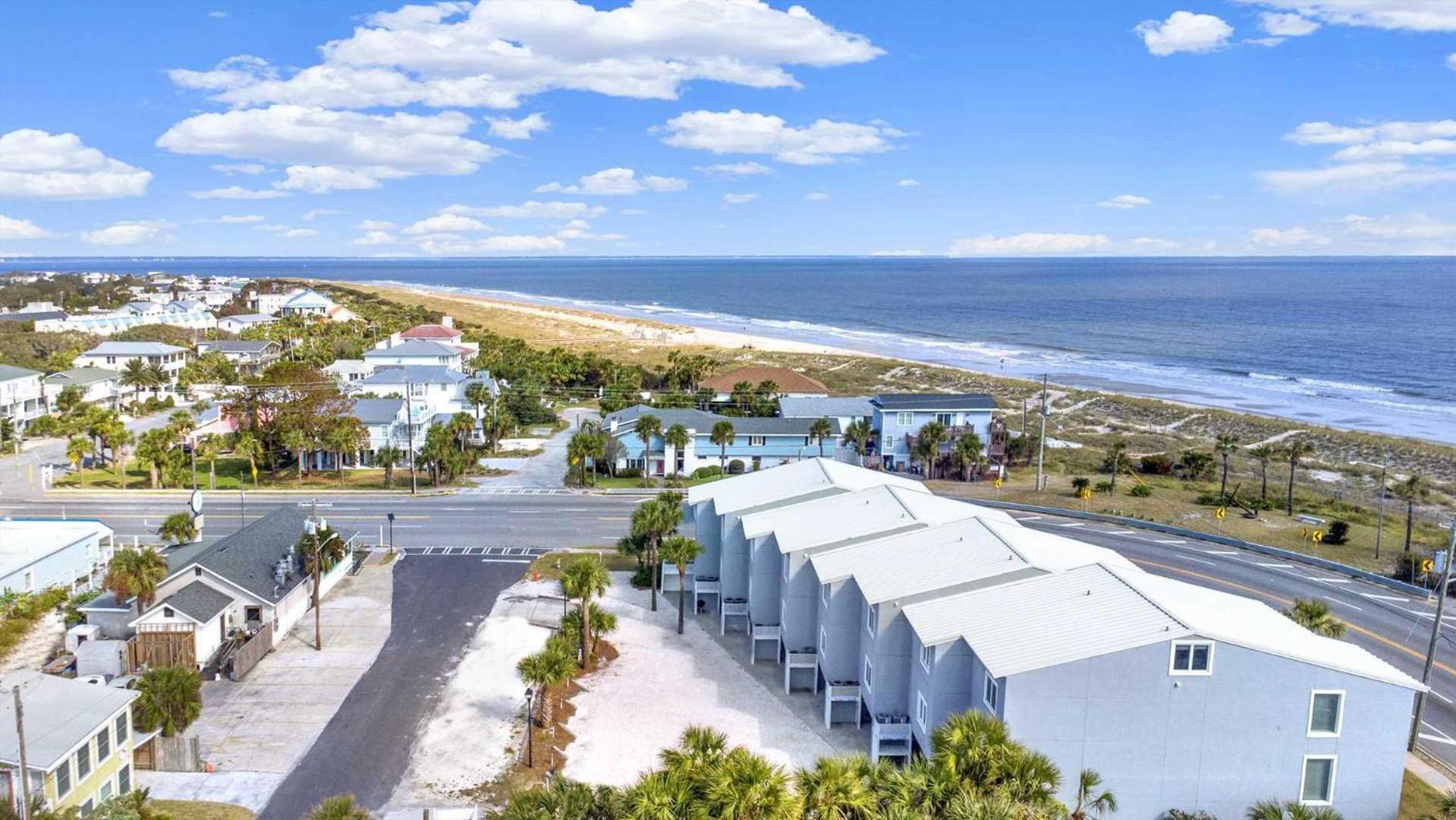 Beach Point Villas Unit E Tybee Island Exterior photo